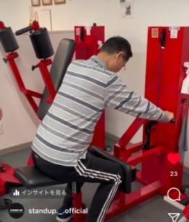鍛錬マシン押し引き訓 マシンリアクションレジスタンス【引き取り限定】赤色 20240521201703.jpg