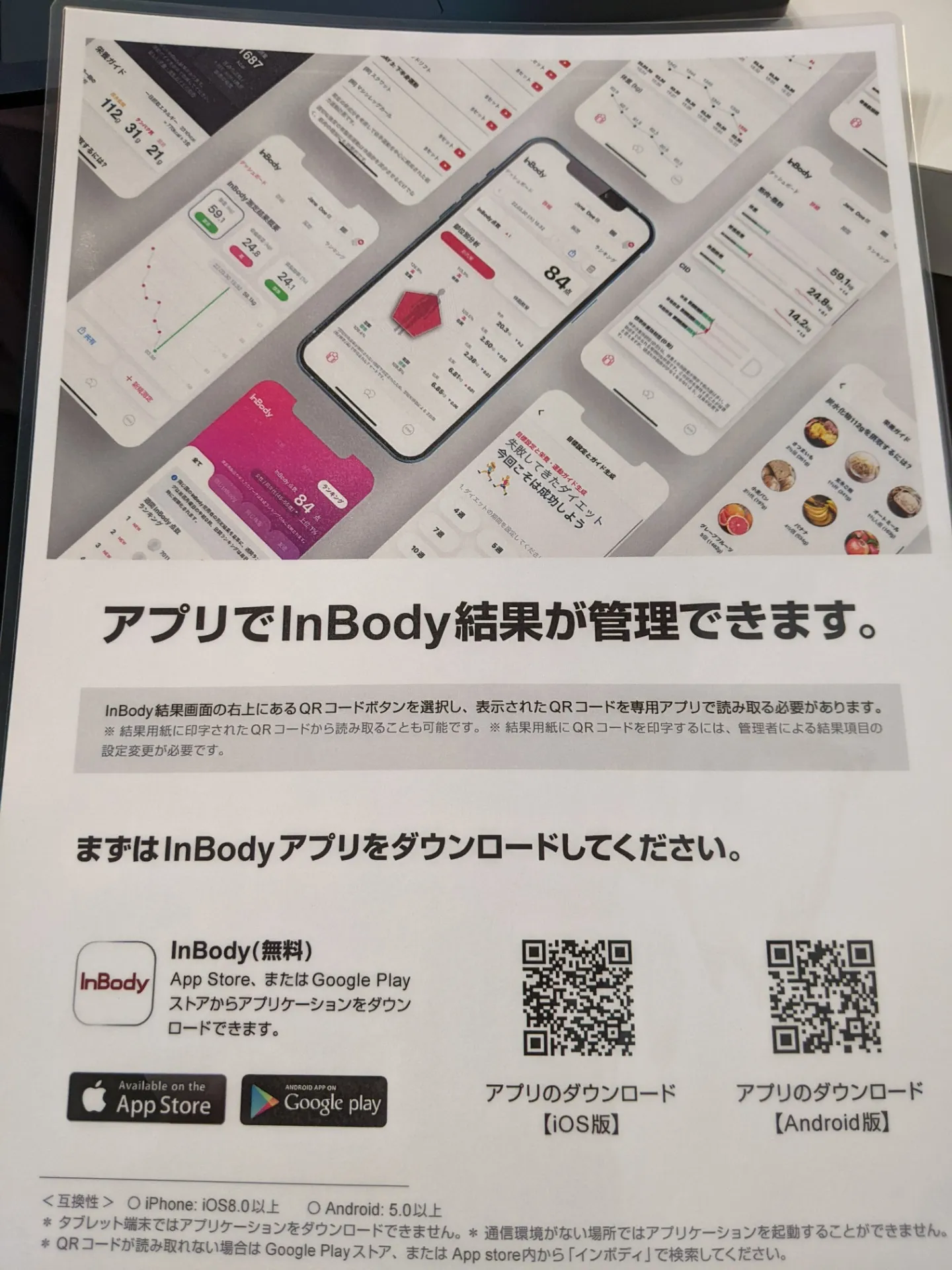 アプリでIn Body結果が管理できます！【福岡 市南区 パーソナルトレーニング トレーニングジム】